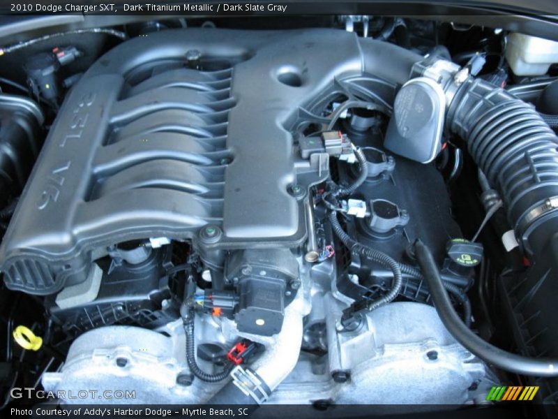 Dark Titanium Metallic / Dark Slate Gray 2010 Dodge Charger SXT