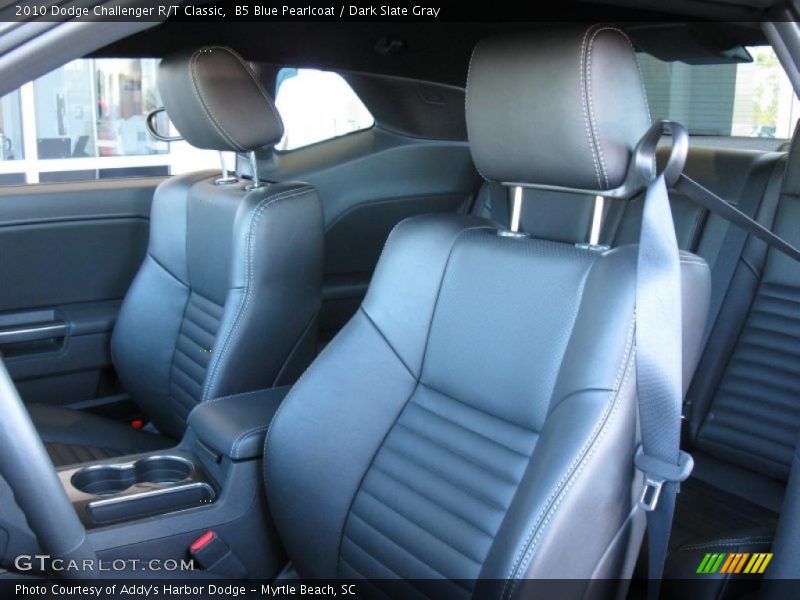 B5 Blue Pearlcoat / Dark Slate Gray 2010 Dodge Challenger R/T Classic