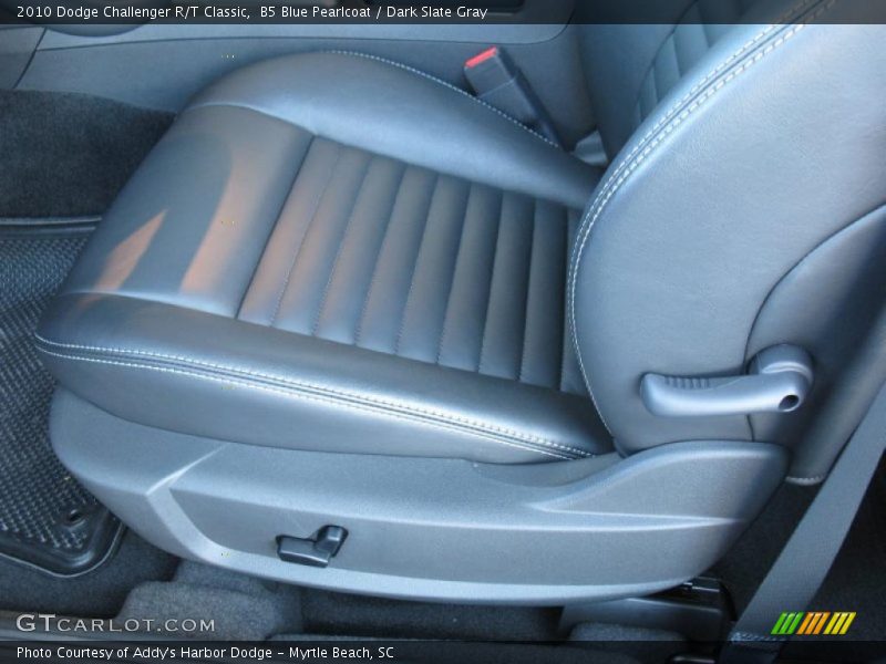 B5 Blue Pearlcoat / Dark Slate Gray 2010 Dodge Challenger R/T Classic