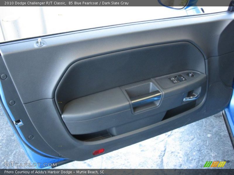 B5 Blue Pearlcoat / Dark Slate Gray 2010 Dodge Challenger R/T Classic