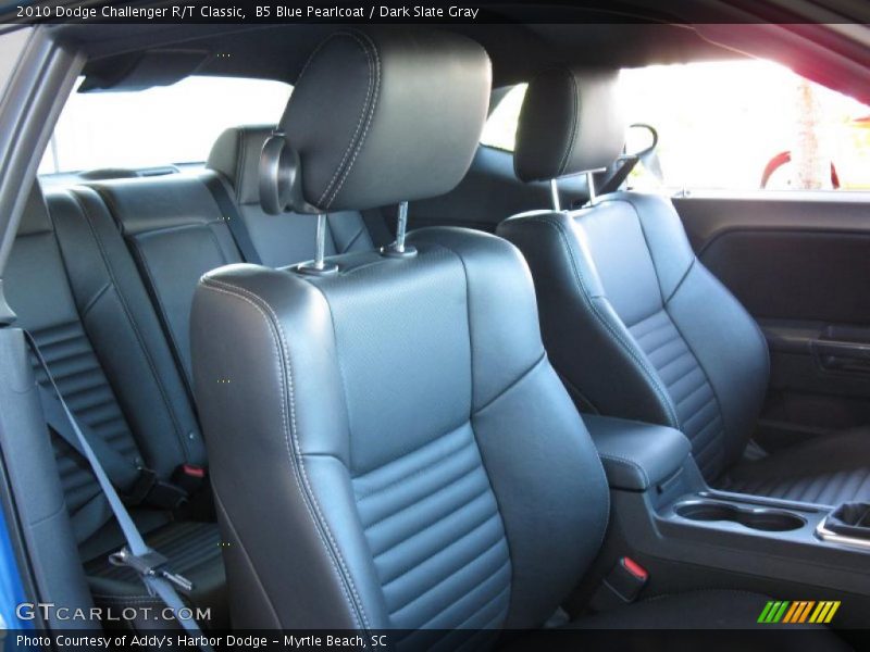 B5 Blue Pearlcoat / Dark Slate Gray 2010 Dodge Challenger R/T Classic
