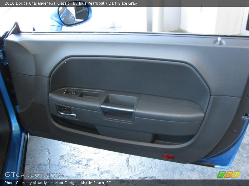 B5 Blue Pearlcoat / Dark Slate Gray 2010 Dodge Challenger R/T Classic