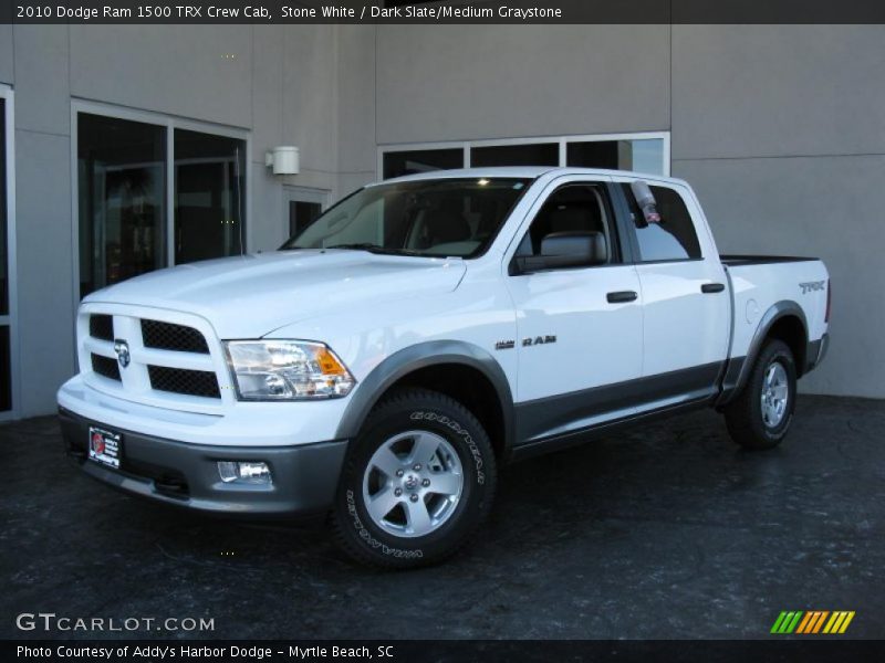 Stone White / Dark Slate/Medium Graystone 2010 Dodge Ram 1500 TRX Crew Cab