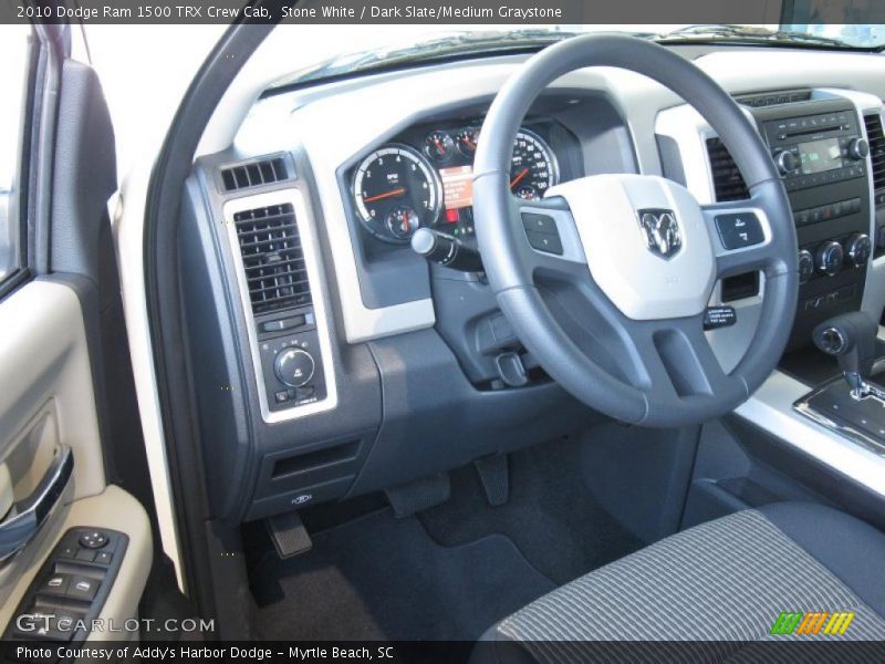 Stone White / Dark Slate/Medium Graystone 2010 Dodge Ram 1500 TRX Crew Cab