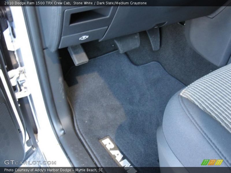 Stone White / Dark Slate/Medium Graystone 2010 Dodge Ram 1500 TRX Crew Cab