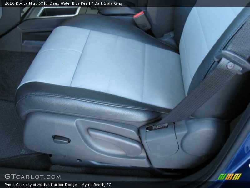 Deep Water Blue Pearl / Dark Slate Gray 2010 Dodge Nitro SXT