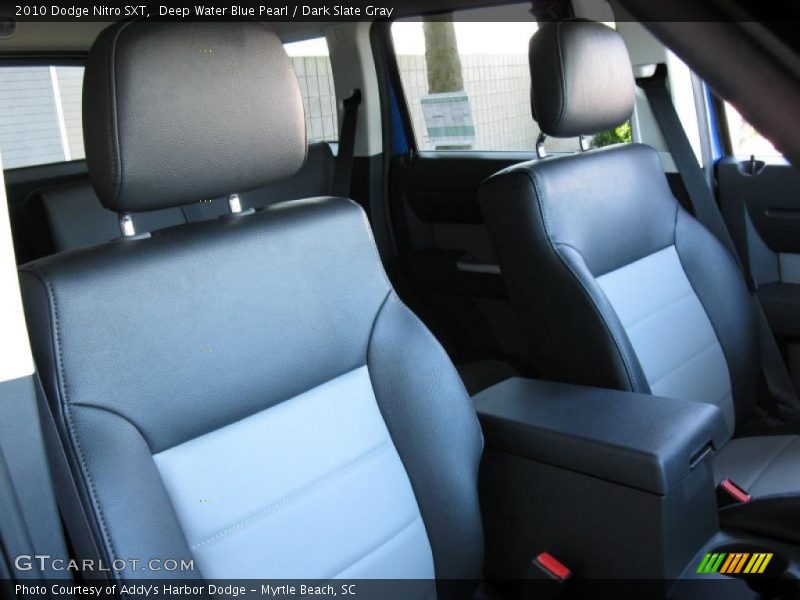 Deep Water Blue Pearl / Dark Slate Gray 2010 Dodge Nitro SXT