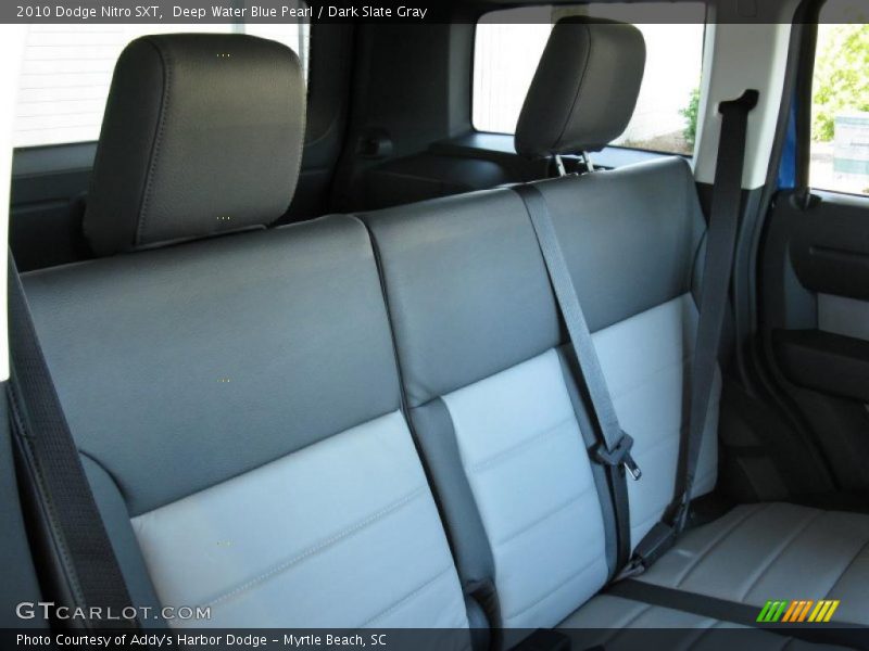 Deep Water Blue Pearl / Dark Slate Gray 2010 Dodge Nitro SXT
