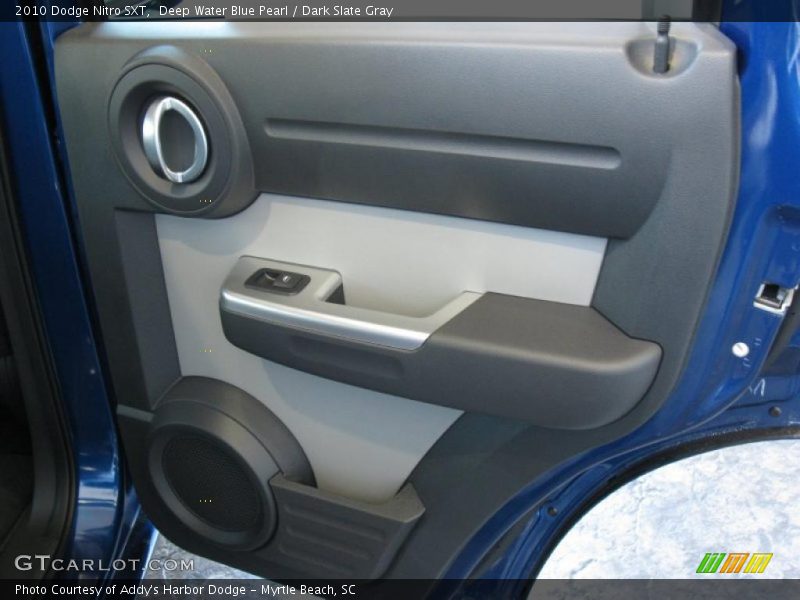 Deep Water Blue Pearl / Dark Slate Gray 2010 Dodge Nitro SXT