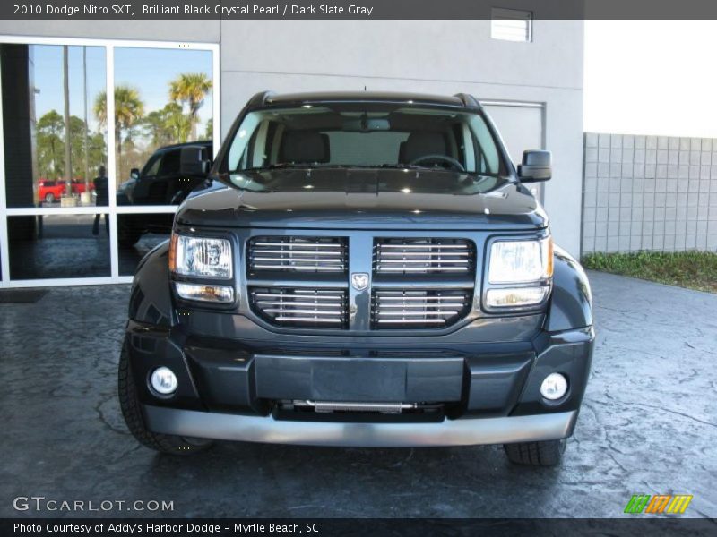 Brilliant Black Crystal Pearl / Dark Slate Gray 2010 Dodge Nitro SXT