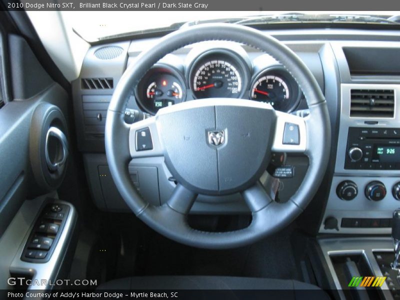 Brilliant Black Crystal Pearl / Dark Slate Gray 2010 Dodge Nitro SXT
