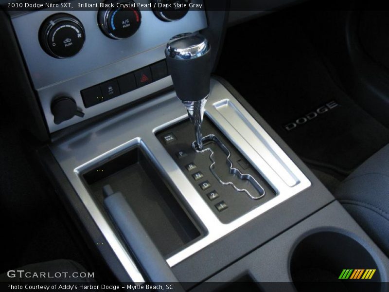 Brilliant Black Crystal Pearl / Dark Slate Gray 2010 Dodge Nitro SXT