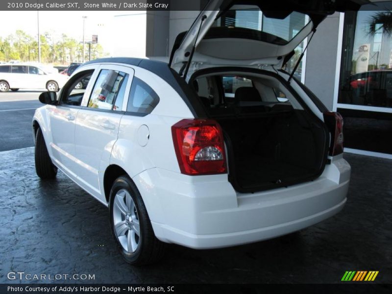 Stone White / Dark Slate Gray 2010 Dodge Caliber SXT