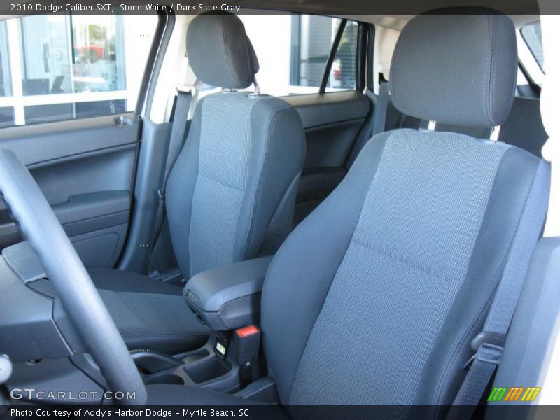 Stone White / Dark Slate Gray 2010 Dodge Caliber SXT