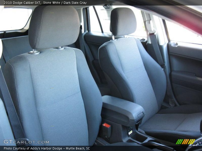 Stone White / Dark Slate Gray 2010 Dodge Caliber SXT