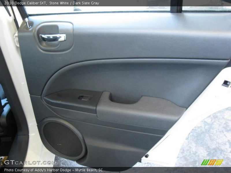 Stone White / Dark Slate Gray 2010 Dodge Caliber SXT