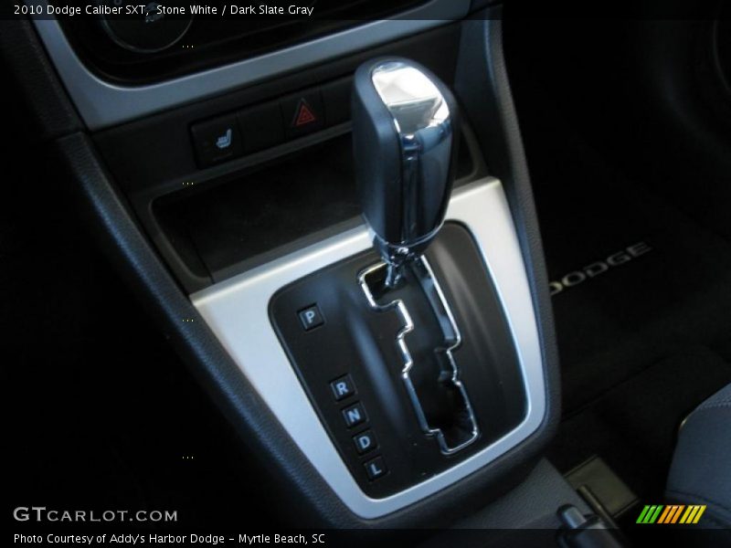 Stone White / Dark Slate Gray 2010 Dodge Caliber SXT