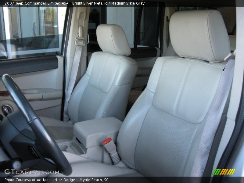 Bright Silver Metallic / Medium Slate Gray 2007 Jeep Commander Limited 4x4
