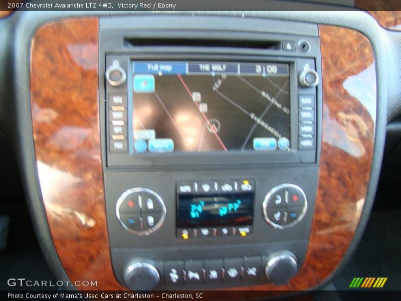 Victory Red / Ebony 2007 Chevrolet Avalanche LTZ 4WD