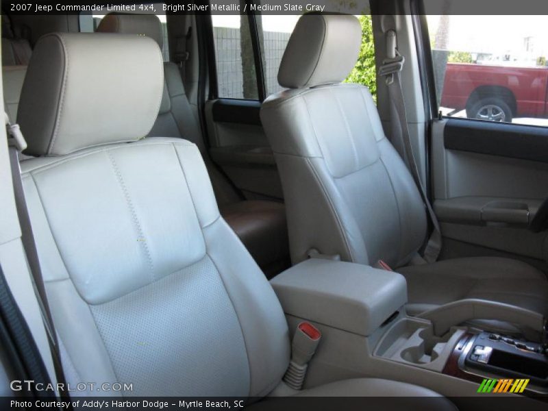 Bright Silver Metallic / Medium Slate Gray 2007 Jeep Commander Limited 4x4