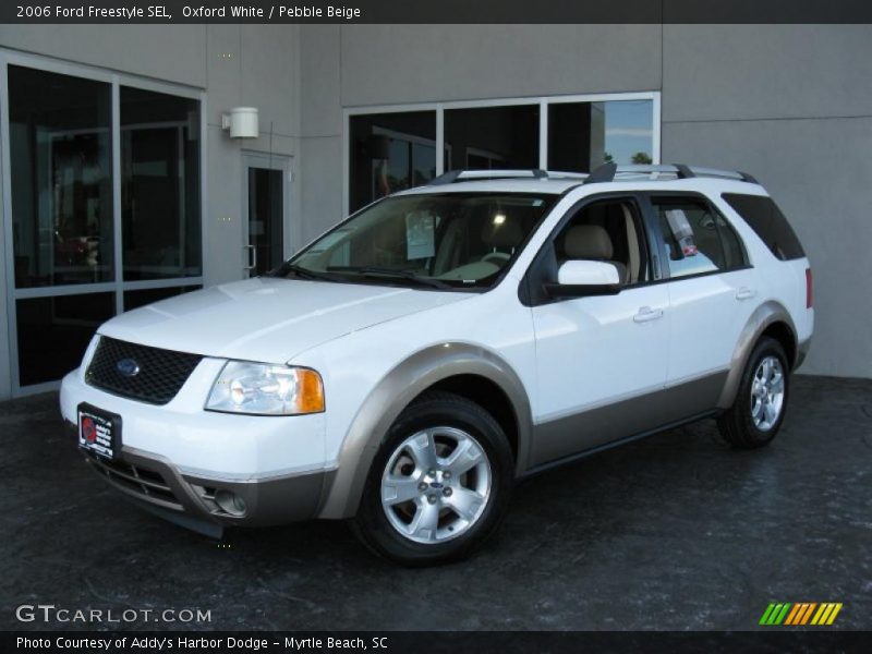 Oxford White / Pebble Beige 2006 Ford Freestyle SEL