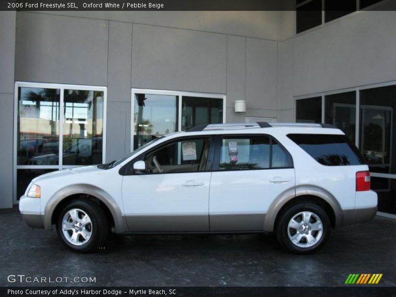 Oxford White / Pebble Beige 2006 Ford Freestyle SEL