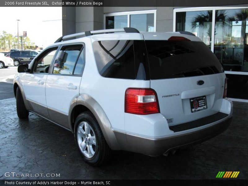 Oxford White / Pebble Beige 2006 Ford Freestyle SEL