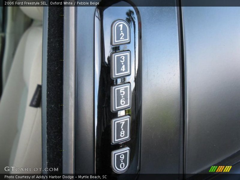 Oxford White / Pebble Beige 2006 Ford Freestyle SEL