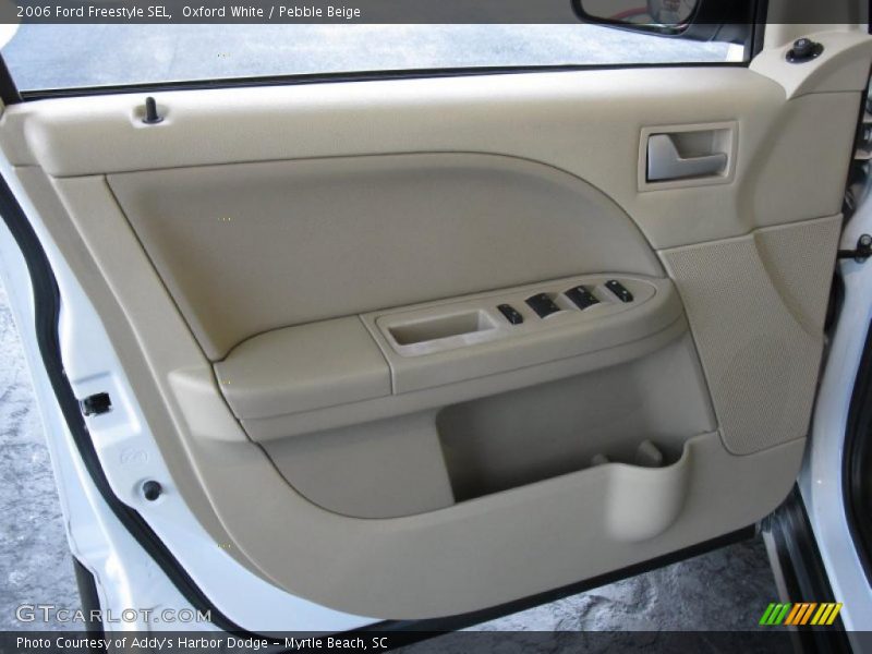 Oxford White / Pebble Beige 2006 Ford Freestyle SEL