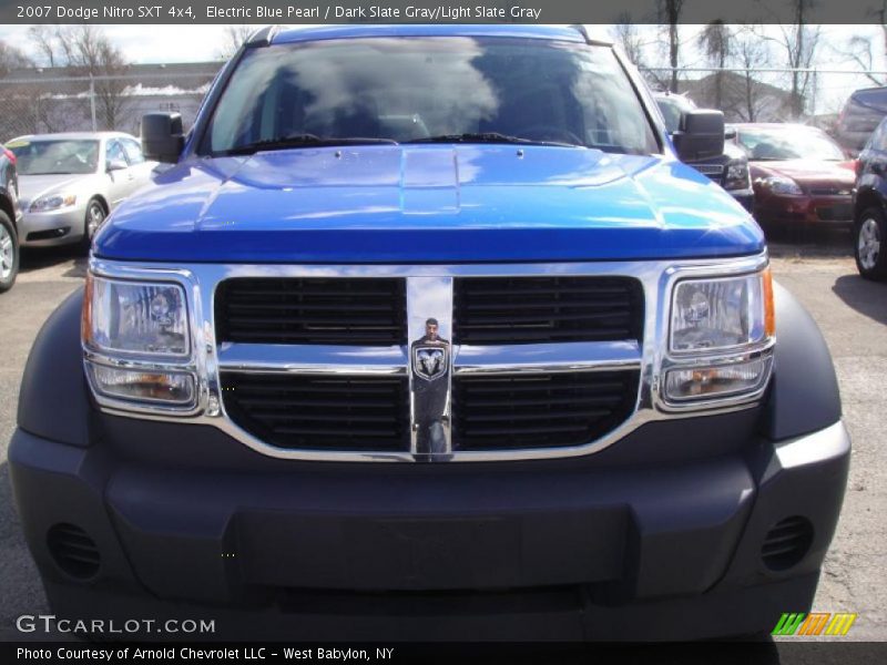 Electric Blue Pearl / Dark Slate Gray/Light Slate Gray 2007 Dodge Nitro SXT 4x4