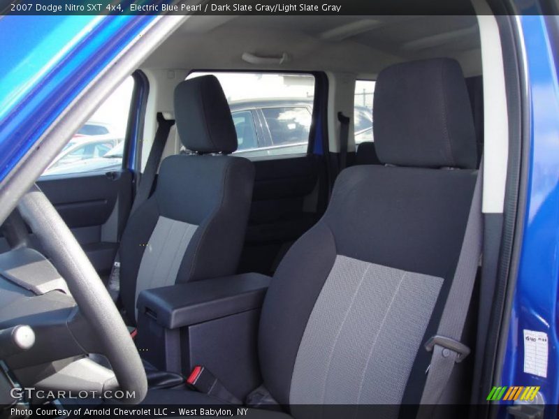 Electric Blue Pearl / Dark Slate Gray/Light Slate Gray 2007 Dodge Nitro SXT 4x4