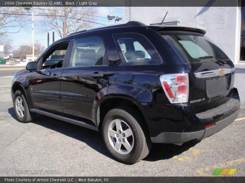 Black / Light Gray 2009 Chevrolet Equinox LS AWD