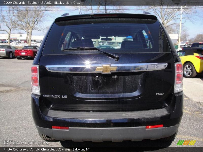 Black / Light Gray 2009 Chevrolet Equinox LS AWD