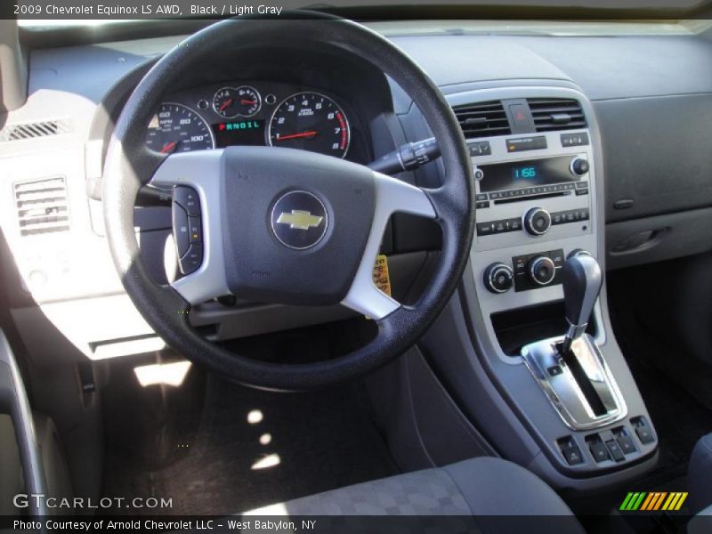 Black / Light Gray 2009 Chevrolet Equinox LS AWD