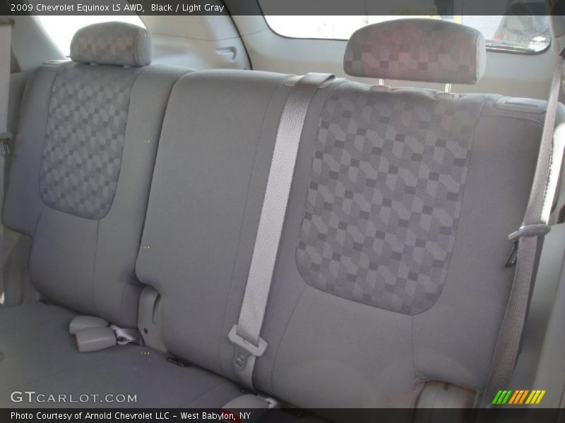 Black / Light Gray 2009 Chevrolet Equinox LS AWD