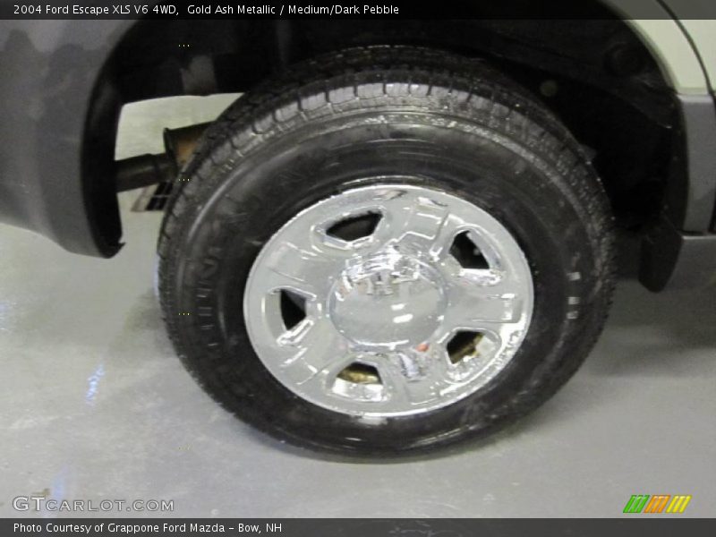 Gold Ash Metallic / Medium/Dark Pebble 2004 Ford Escape XLS V6 4WD