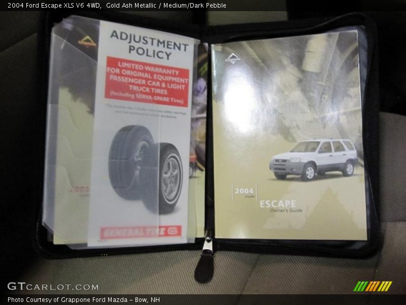 Gold Ash Metallic / Medium/Dark Pebble 2004 Ford Escape XLS V6 4WD