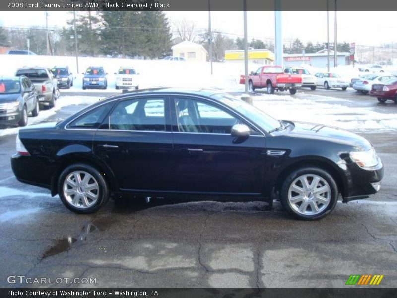 Black Clearcoat / Black 2008 Ford Taurus Limited AWD