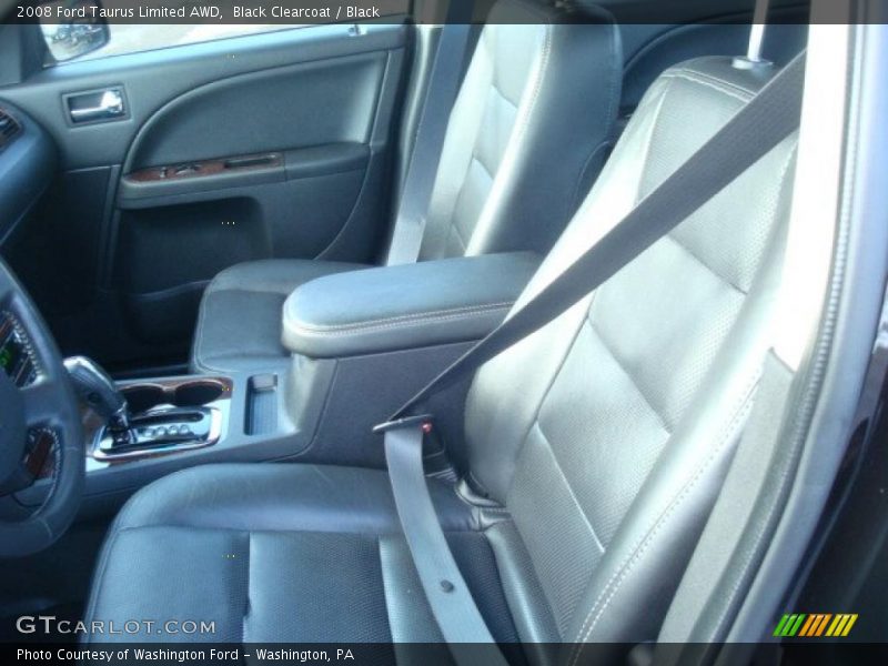Black Clearcoat / Black 2008 Ford Taurus Limited AWD