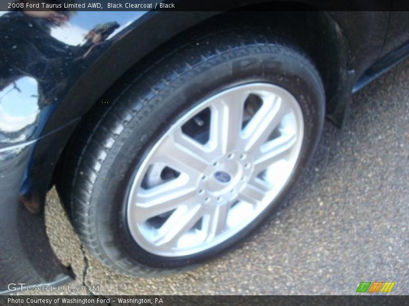 Black Clearcoat / Black 2008 Ford Taurus Limited AWD