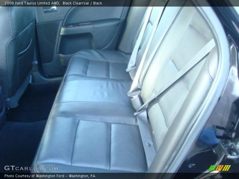 Black Clearcoat / Black 2008 Ford Taurus Limited AWD