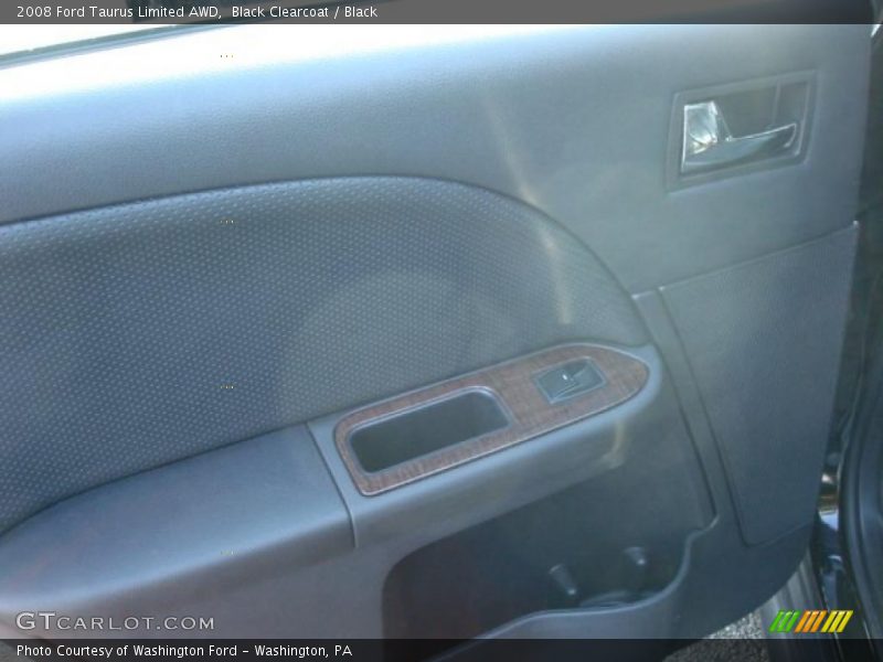 Black Clearcoat / Black 2008 Ford Taurus Limited AWD