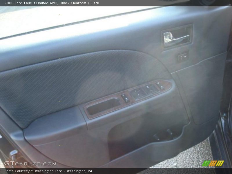 Black Clearcoat / Black 2008 Ford Taurus Limited AWD