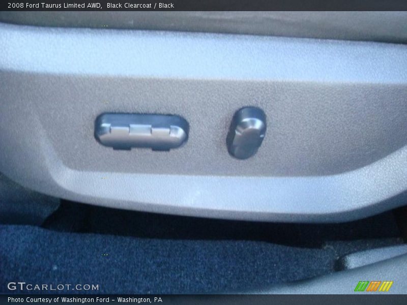 Black Clearcoat / Black 2008 Ford Taurus Limited AWD
