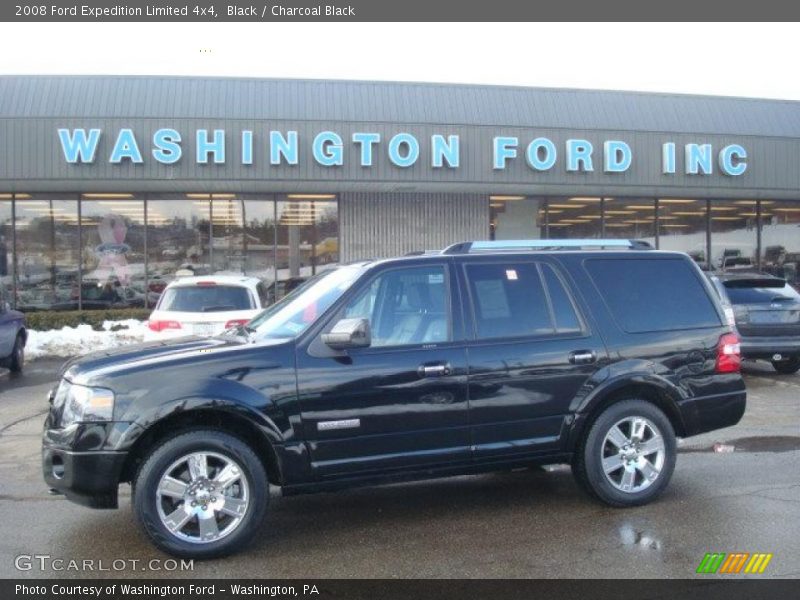 Black / Charcoal Black 2008 Ford Expedition Limited 4x4
