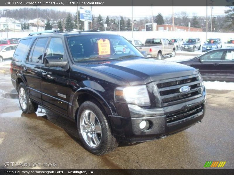 Black / Charcoal Black 2008 Ford Expedition Limited 4x4