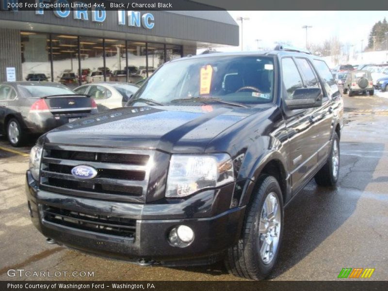 Black / Charcoal Black 2008 Ford Expedition Limited 4x4