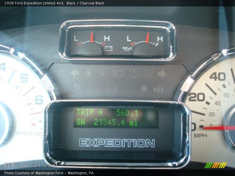 Black / Charcoal Black 2008 Ford Expedition Limited 4x4