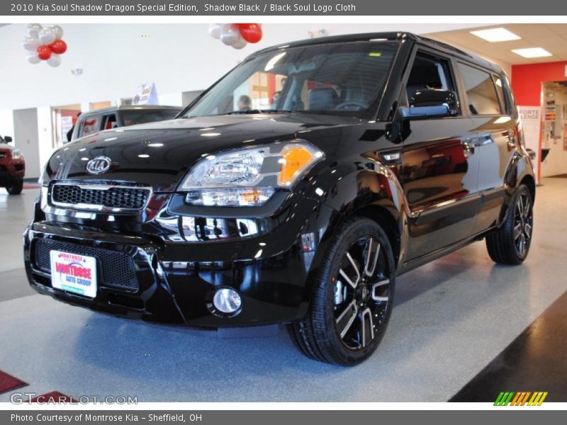 Shadow Black / Black Soul Logo Cloth 2010 Kia Soul Shadow Dragon Special Edition