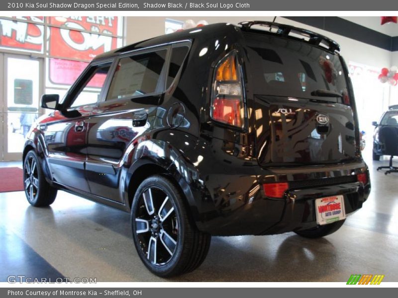 Shadow Black / Black Soul Logo Cloth 2010 Kia Soul Shadow Dragon Special Edition